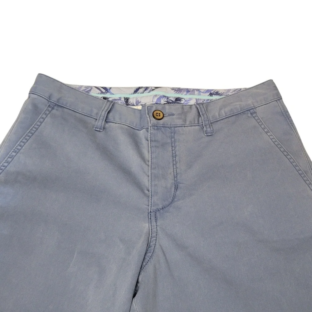 Tommy Bahama Boracay Shorts Mens 30 Chambray Blue NWT Cotten blend  C717